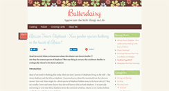 Desktop Screenshot of butterdaisy.com